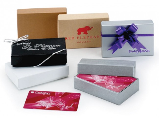 gift card packaging